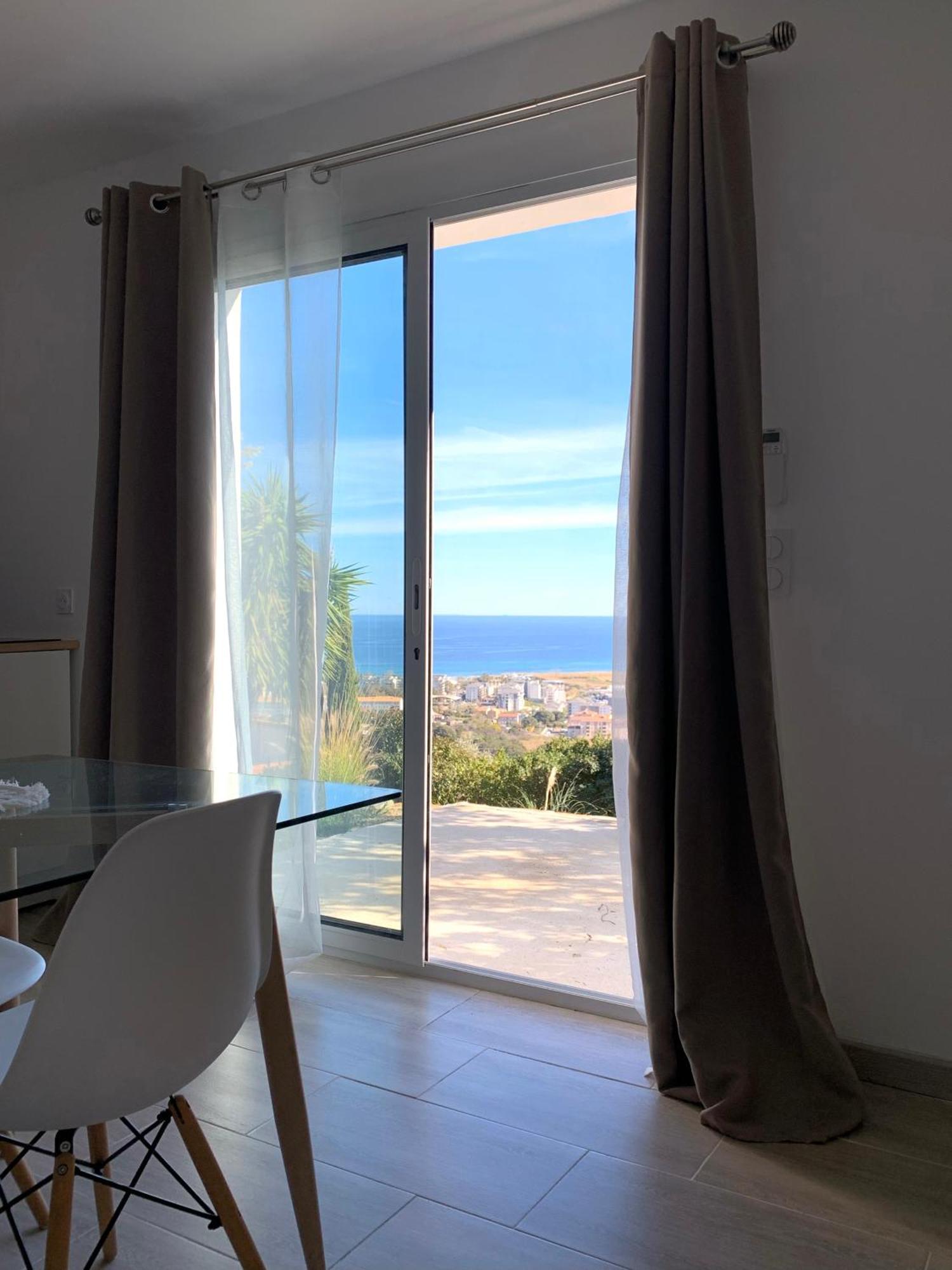 Logement Entier Vue Mer Bastia (Corsica) Exterior foto